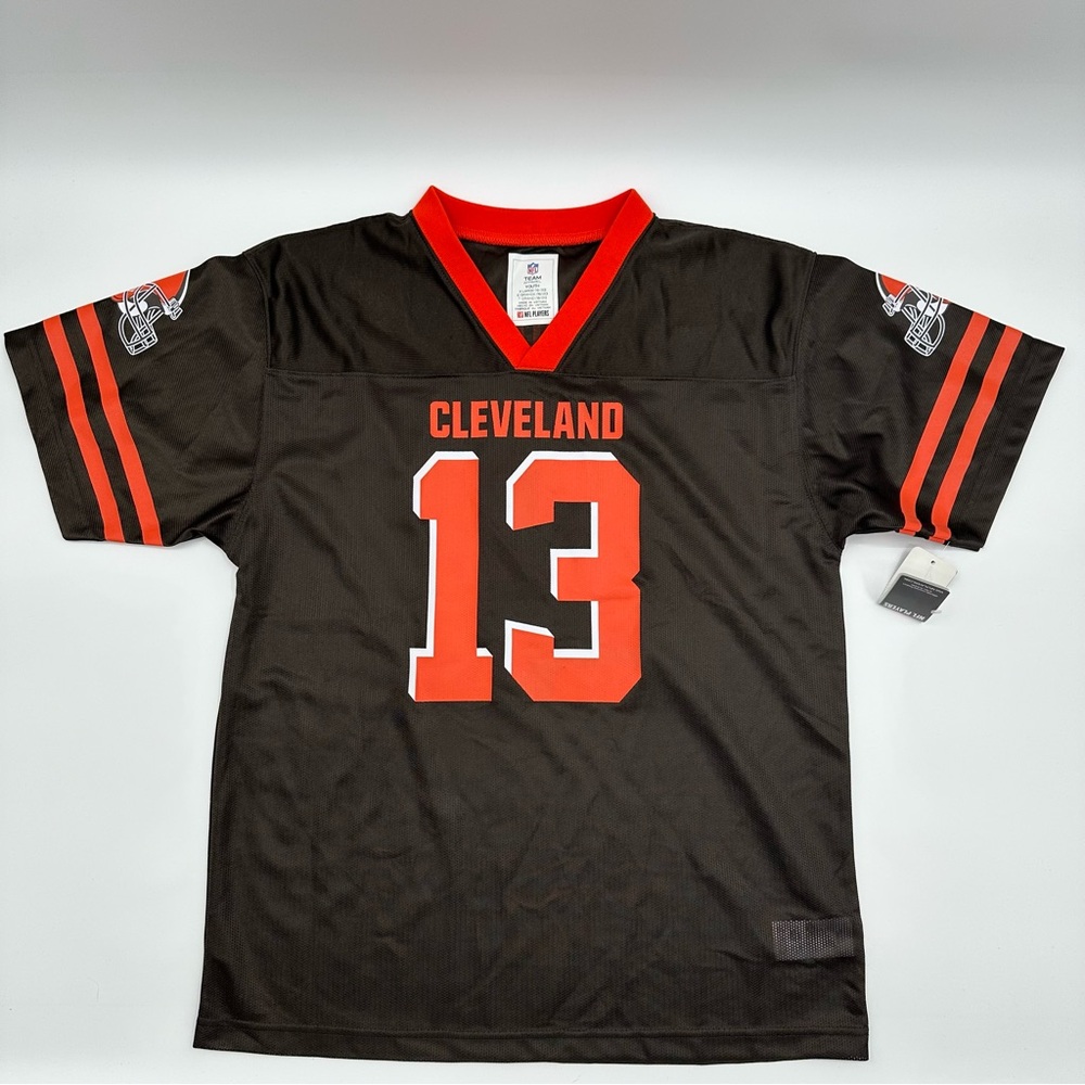 Cleveland Browns Odell Beckham Jr‎ #13 NFL Team Jersey Youth X-Large XL Boys NWT